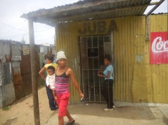 South Africa ghetto store near orphanage for HIV victims