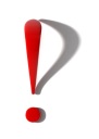Symbol with Question Mark Combined with an Exclamation Point